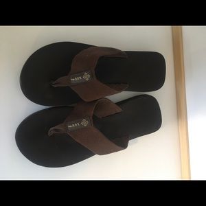 Brown REEF Flip Flops